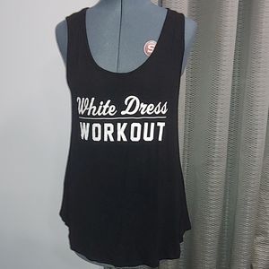 Bride Workout Tank Top
